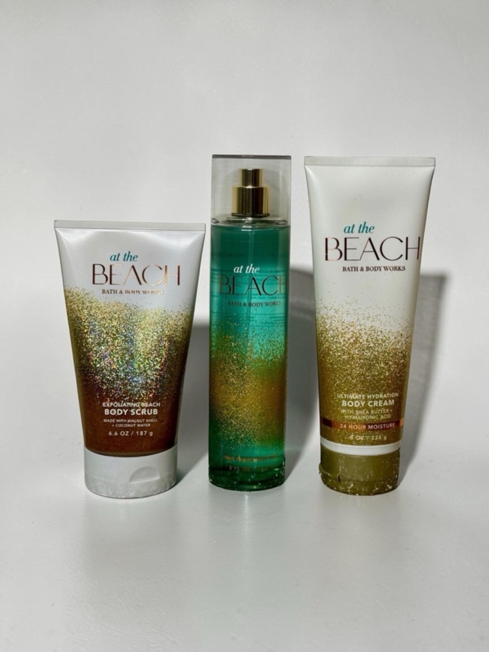 Bath and Body Works At The Beach Body Care Gift Set NWT